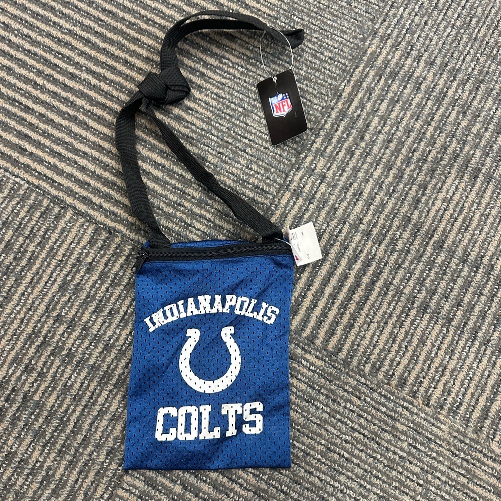 NWT Justice NFL Indianapolis Colts Crossbody Game Day